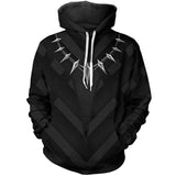 Black Panther Wakanda Warrior Hoodie - DC Marvel World