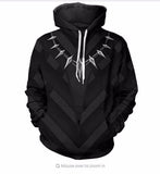 Black Panther Wakanda Warrior Hoodie - DC Marvel World