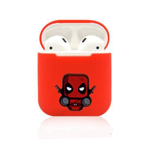 Deadpool Silicone Case For Apple Airpods - DC Marvel World