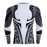 Aquaman Long Sleeve Compression T Shirt - DC Marvel World