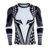 Aquaman Long Sleeve Compression T Shirt - DC Marvel World