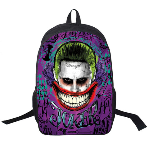 Suicide Squad Joker Backpack - DC Marvel World