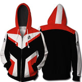 Avengers Endgame Quantum Zip Up Hoodie - DC Marvel World