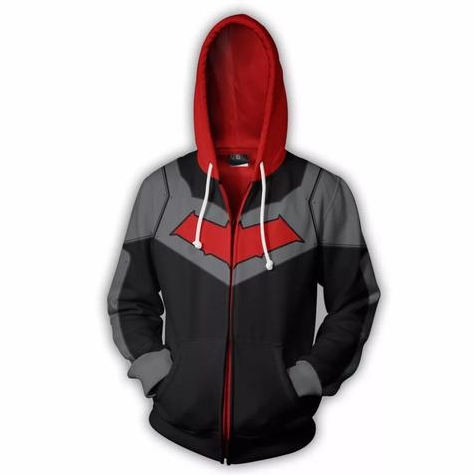 Red Hood Cosplay Hoodie DC Marvel World