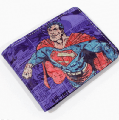 Superman Comic Bi-Fold Wallet - DC Marvel World