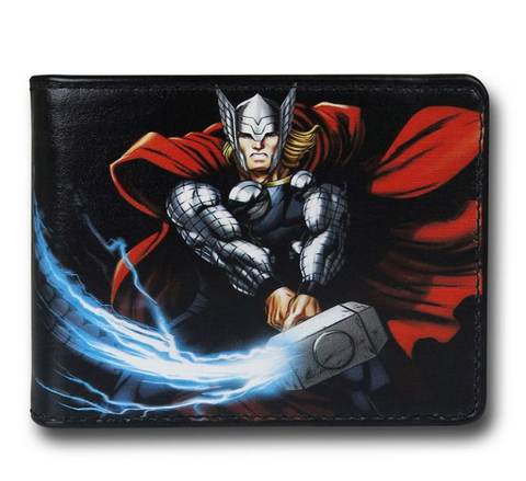 Thor Hammer Swing Bi-Fold Wallet - DC Marvel World