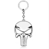 Punisher Skull Keychain - DC Marvel World